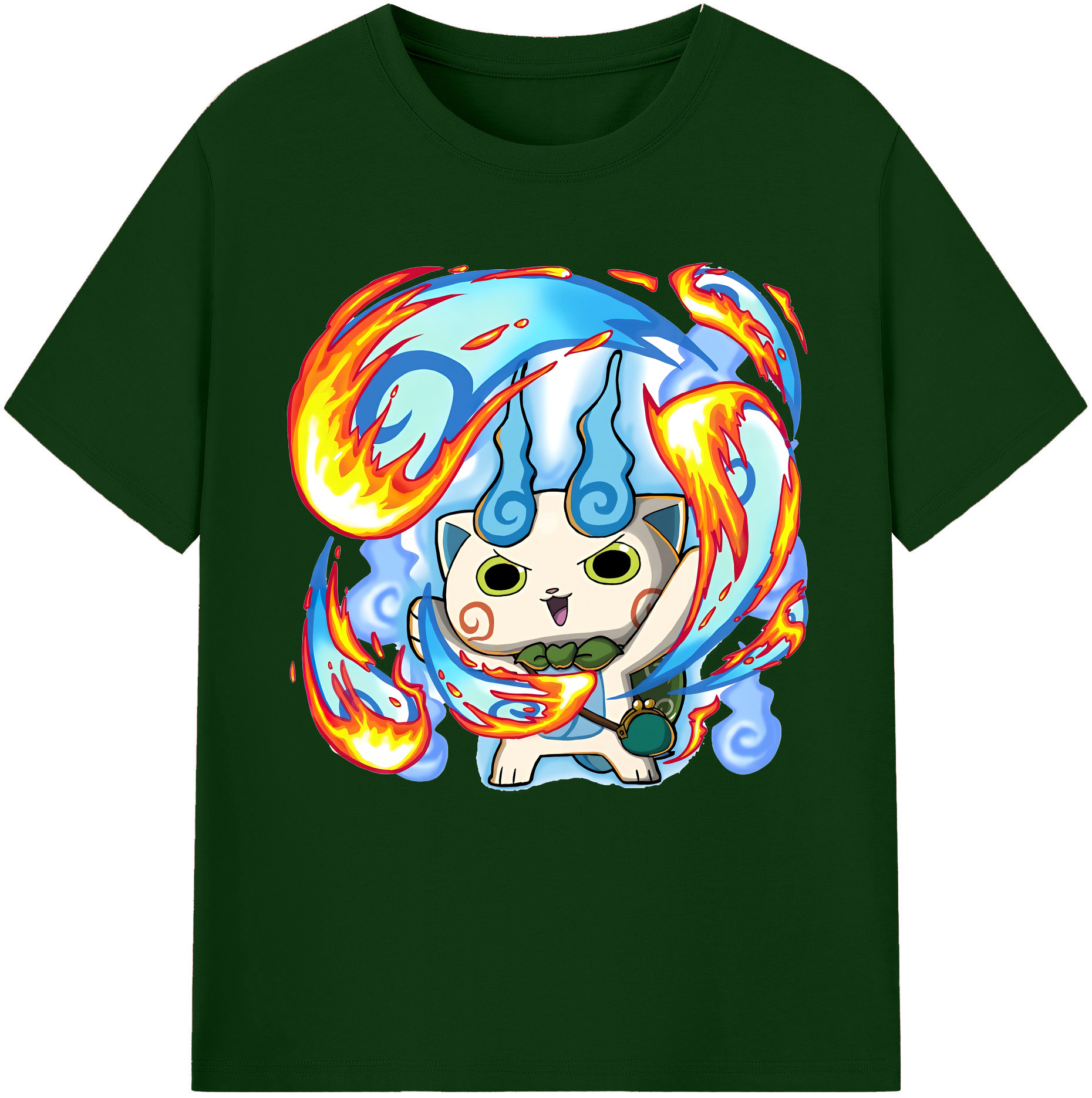 （画像用） 妖怪ウォッチ Yo-kai Watch 綿100％半袖Tシャツ（フロントプリント）